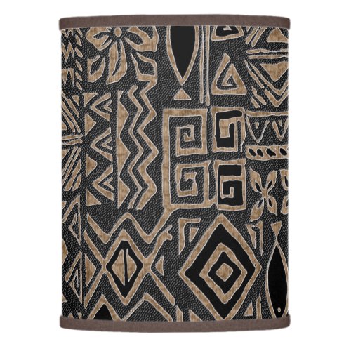 Tribal Motif Print Lamp Shade