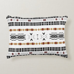 Tribal Mud Cloth Accent Pillow