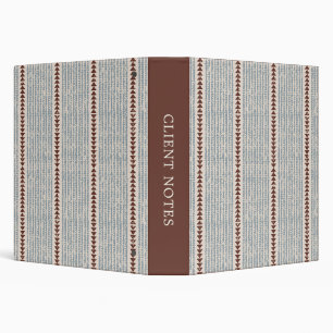 Tribal mudcloth geometric pattern ethnic bohemian 3 ring binder
