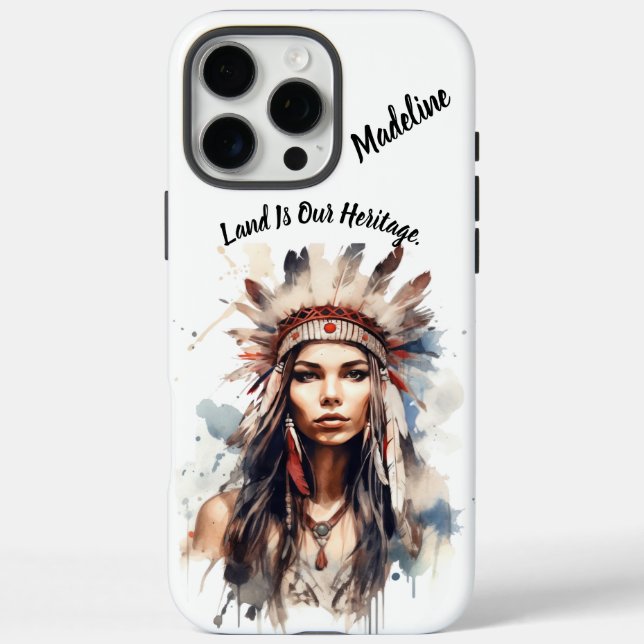 Tribal Native Indian Artistic Flair Case-Mate iPhone Case (Back)