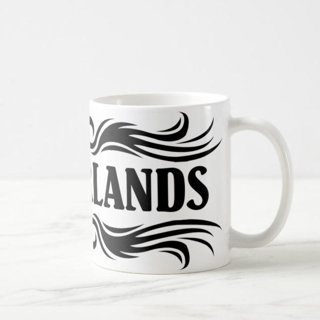 Tribal Netherlands Coffee Mug (Right)