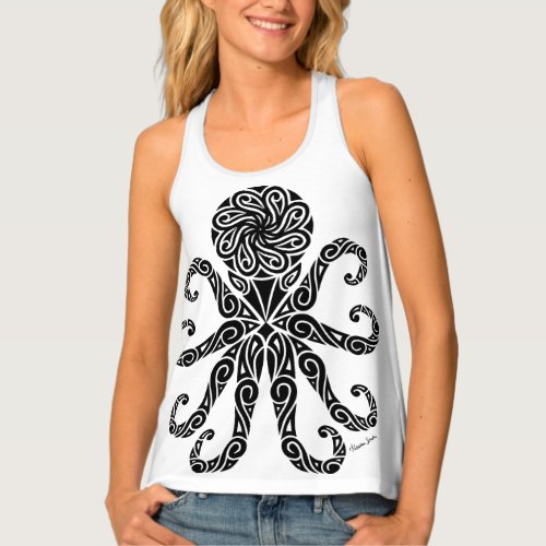 Tribal Octopus Tank Top
