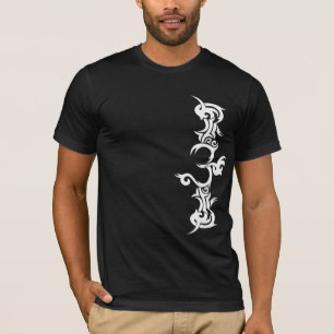 Tribal Om / Aum Design on Dark Shirts