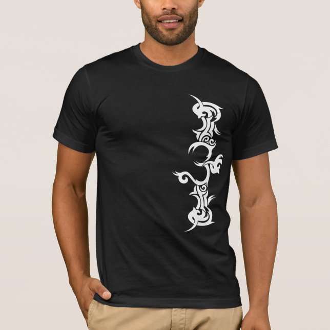 Tribal Om / Aum Design on Dark Shirts (Front)