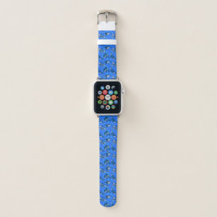 Tribal Orcas Whales Apple Watch Band