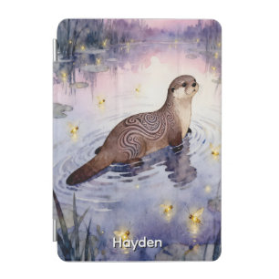 Tribal Otter iPad Mini Cover