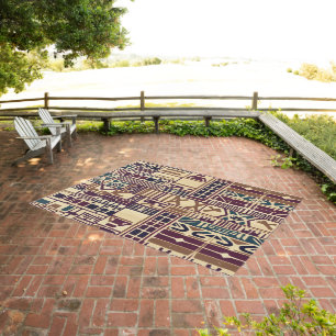 Tribal Outdoor Rug