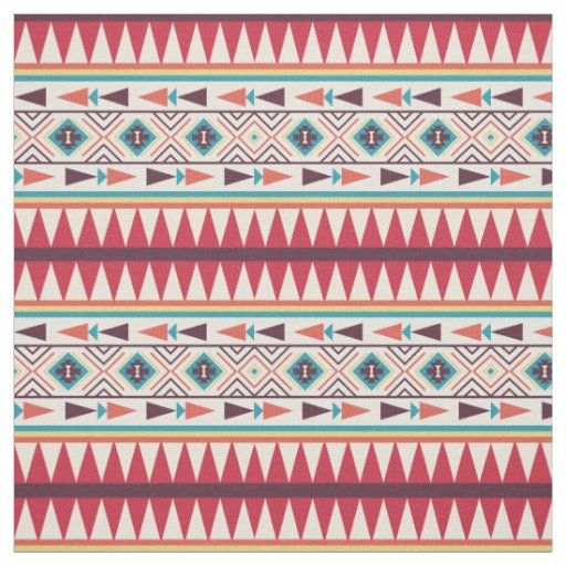Tribal Pattern Fabric