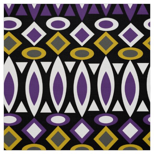 Tribal pattern fabric