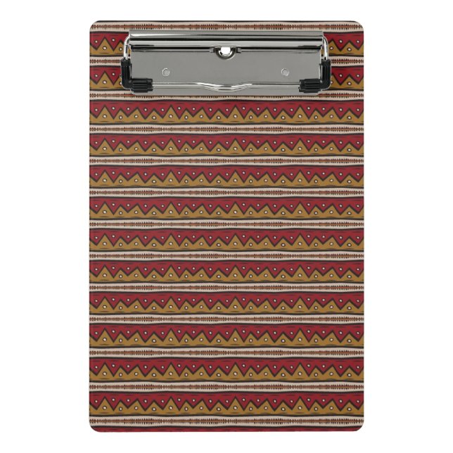 Tribal pattern mini clipboard (Front)