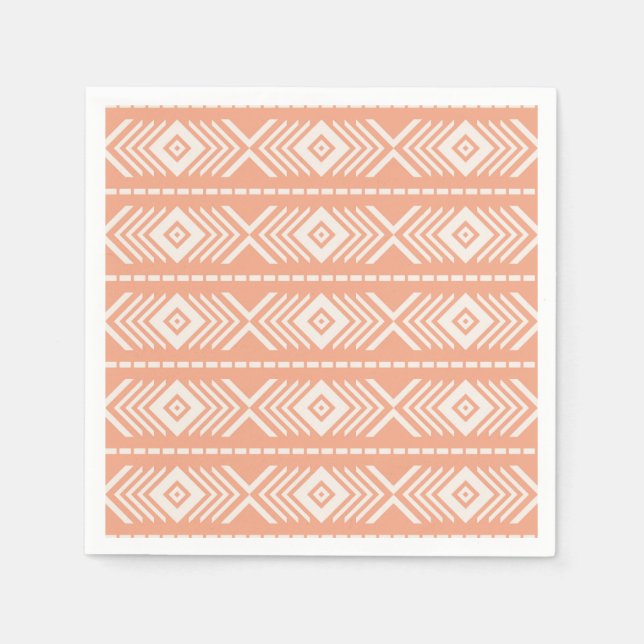 Tribal pattern napkins (Front)