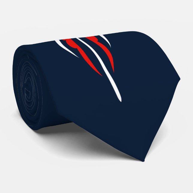 Tribal Pattern Necktie (Rolled)