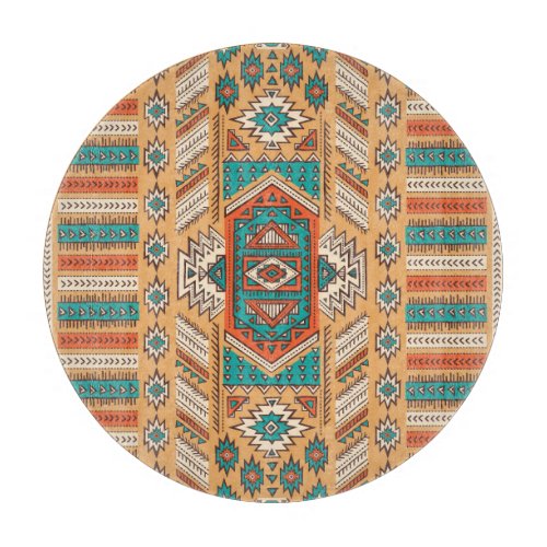 Tribal pattern perfect for decor cutting board