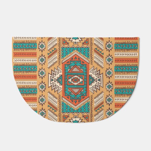 Tribal pattern perfect for decor doormat