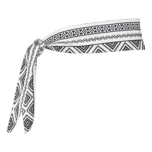 Tribal Pattern Tie Headband