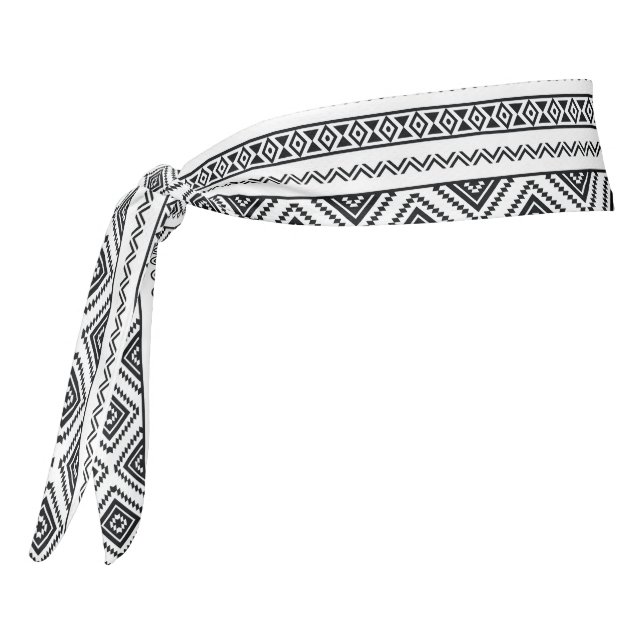 Tribal Pattern Tie Headband (Rotate 270)