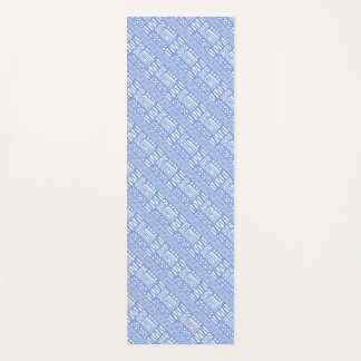 Tribal pattern yoga mat