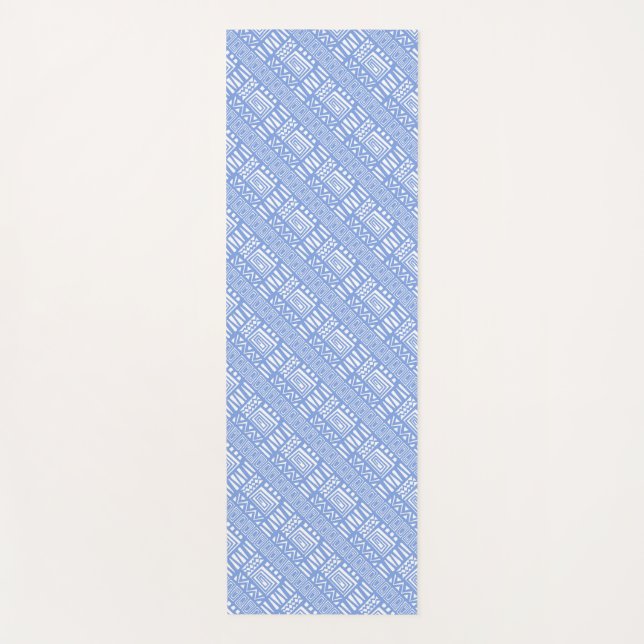 Tribal pattern yoga mat (Front)