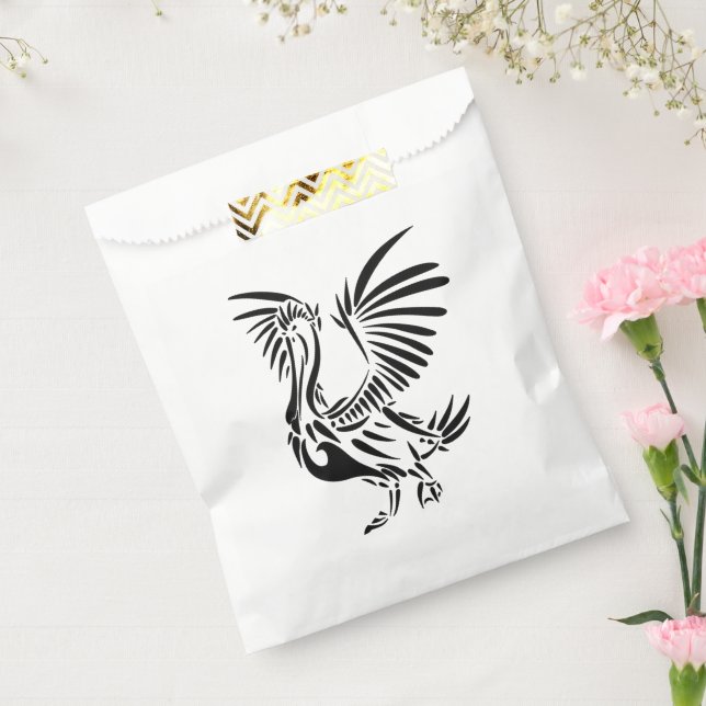 Tribal Pelican Art Favor Bag (Sealed)