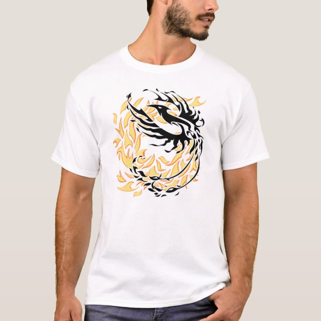 Tribal phoenix T-Shirt (Front)