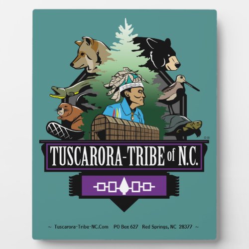 Tribal Plaque of Tuscarora Tribe of NC 
