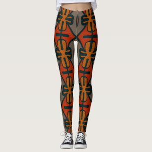 tribal print leggings