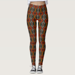 tribal print leggings