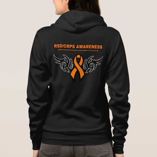 Tribal Ribbon...RSD/CRPS Hoodie (Back)
