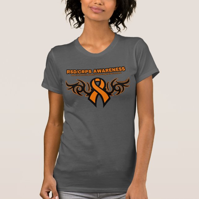 Tribal Ribbon...RSD/CRPS T-Shirt (Front)