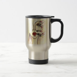 Tribal Robot Travel Mug