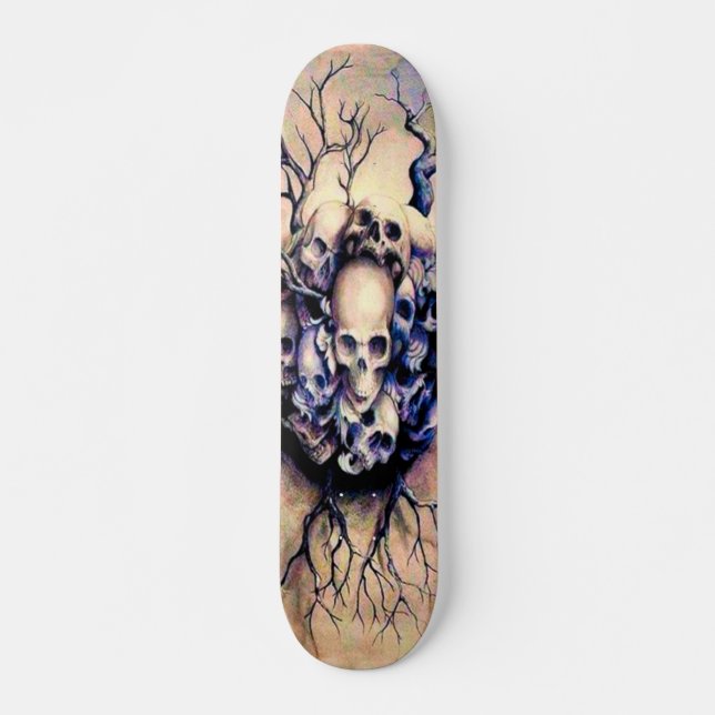 Tribal Roots Skulls Element Custom Pro Board (Front)