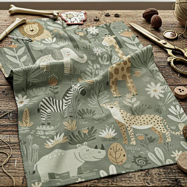 Tribal Safari Jungle ID1260 Fabric (Creator Uploaded)