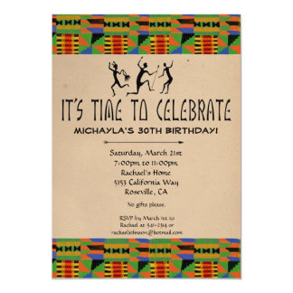 African Themed Invitations 6
