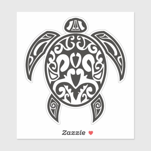 Tribal Sea Turtle Sticker (Sheet)