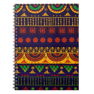 Tribal seamless pattern.  notebook