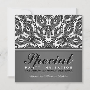 Tribal Serpent Special Event Party Invitation