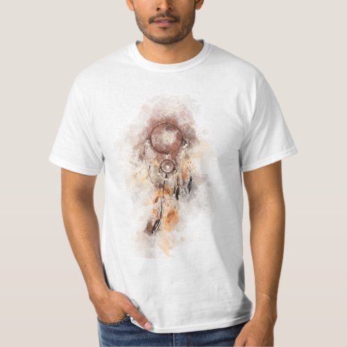  Tribal  Shamanic Dream Catcher Shaman Sacred T_Shirt