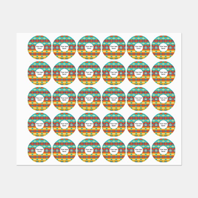 Tribal shapes rows labels (Sheet)