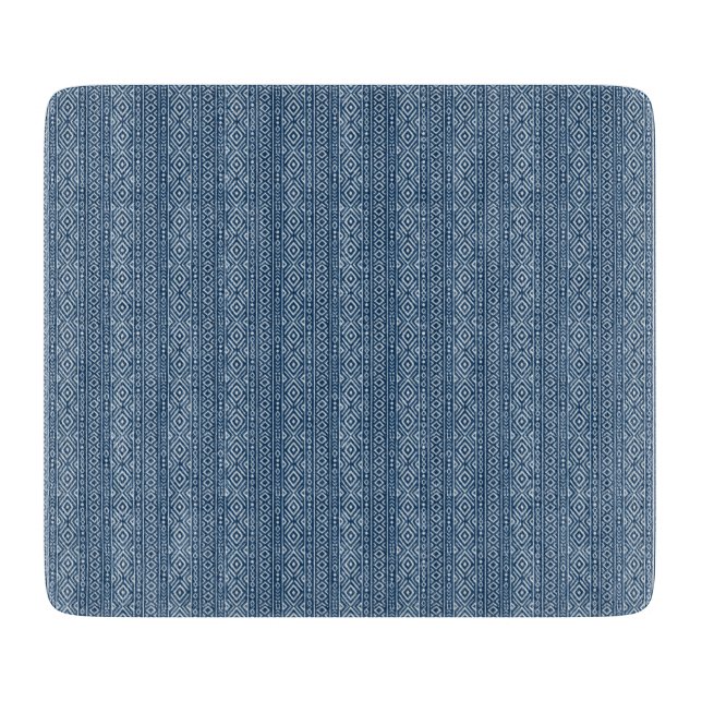 Tribal Shibori Pattern  Cutting Board (Front)