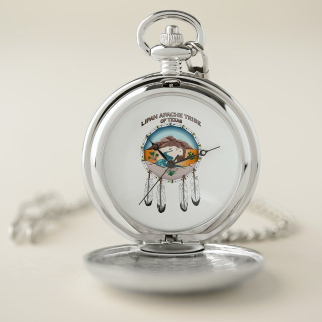 Tribal Shield Pocket Watch (Inside)