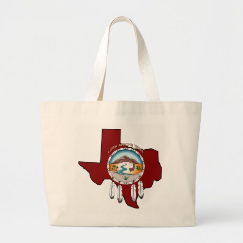 Tribal Shield Texas Jumbo Tote Bag