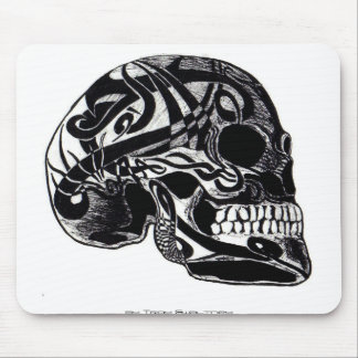 Tribal Skull 3 mousepad