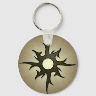 Tribal Solar Thorns Keychain