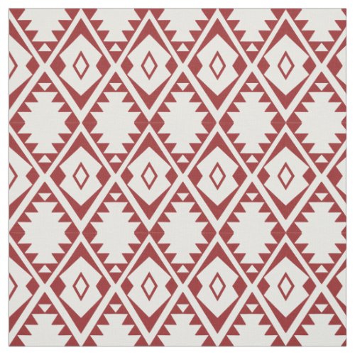 Tribal Southwest Aztec Geometric Pattern Fabric