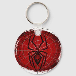 Tribal Spider Keychain