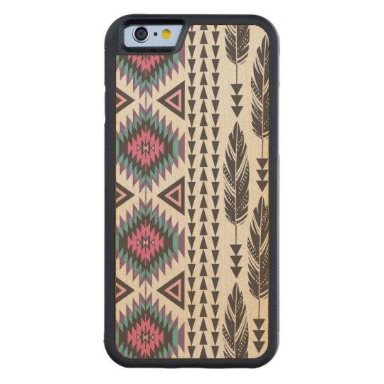 Tribal Spirit Maple Wood iPhone 6 Case | Zazzle