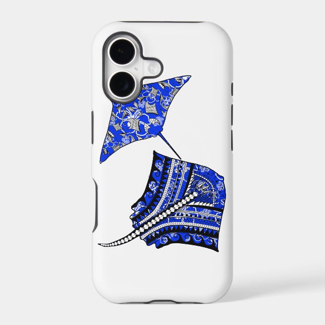 Tribal Stingrays Iphone Case (Back)