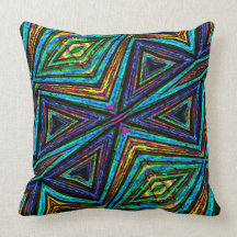 Tribal Style Colorful Geometric Pattern