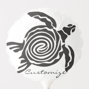 Tribal Style Turtle Thunder_Cove Balloon