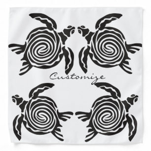 Tribal Style Turtle Thunder_Cove Bandana